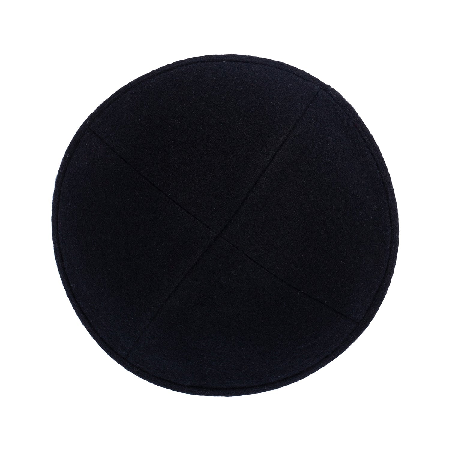 IKIPPAH SOLID WOOL YARMULKE