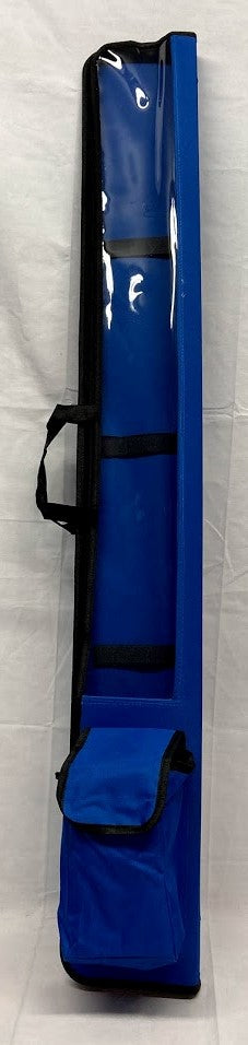 Blue Vinyl Lulav Holder with Shoulder Strap and Etrog Pouch 47" Long (L-LET4)