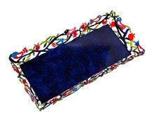 Emanuel Laser Cut Rectangular Tray-- Pomegranates