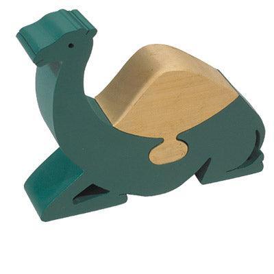 Camel Sitting Small Freestanding Wooden Puzzle