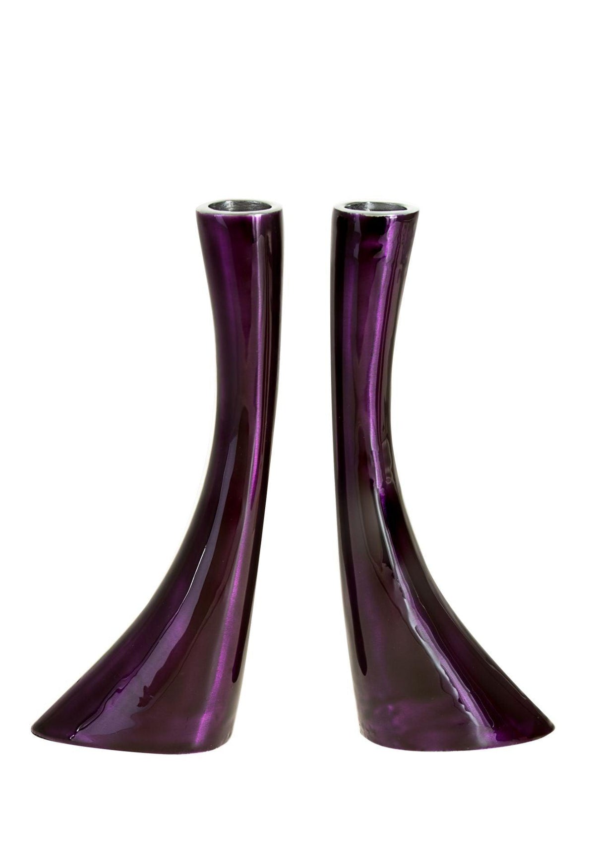 CANDLE STICK ENAMEL PURPLE