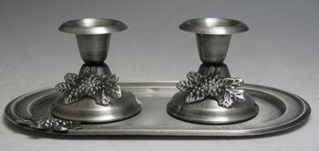 CANDLESTICK PEWTER