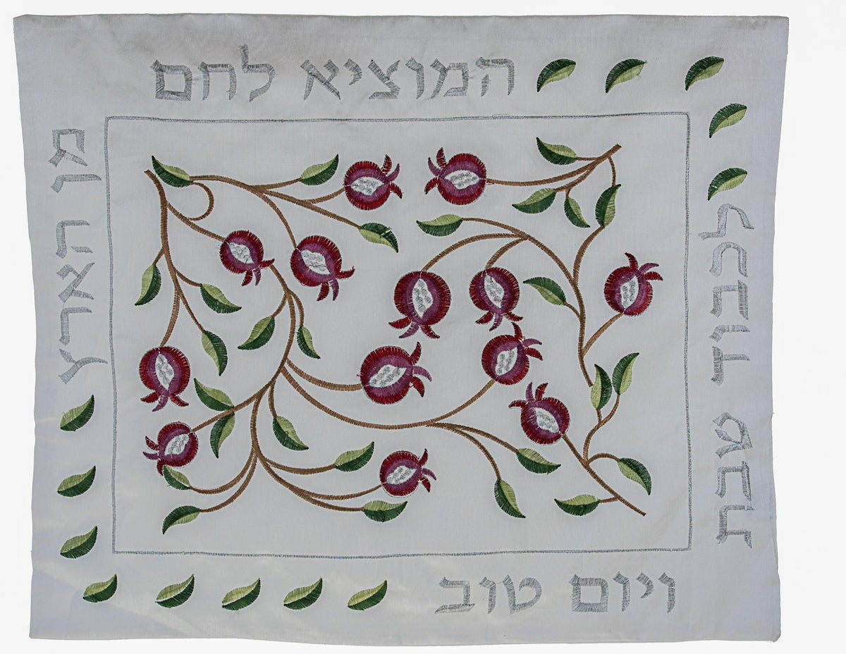 CHALLAH COVER POMEGRANATES