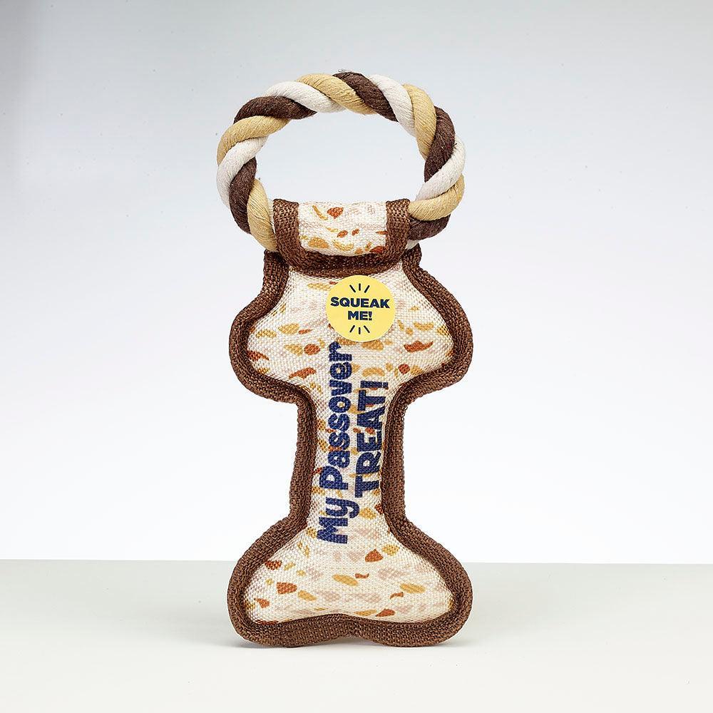 "CHEWDAICA"Ã¢â€žÂ¢ "MY PASSOVER TREAT" DOG TOY,SQUEAKY,OXFORD,4",CARD