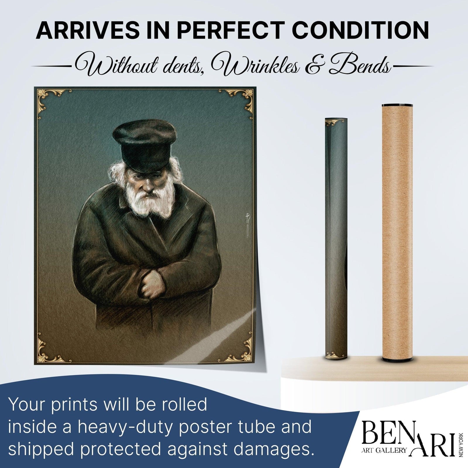 Chofetz Chaim Sukkah poster | Jewish Art | Gift | Israel | Religious Prints | Jewish educational poster - Ben-Ari Art Gallery