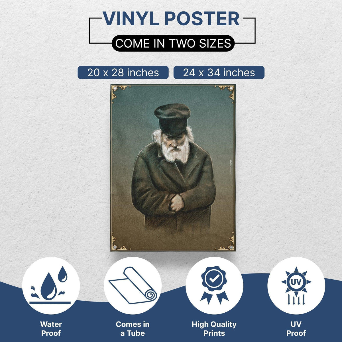 Chofetz Chaim Sukkah poster | Jewish Art | Gift | Israel | Religious Prints | Jewish educational poster - Ben-Ari Art Gallery