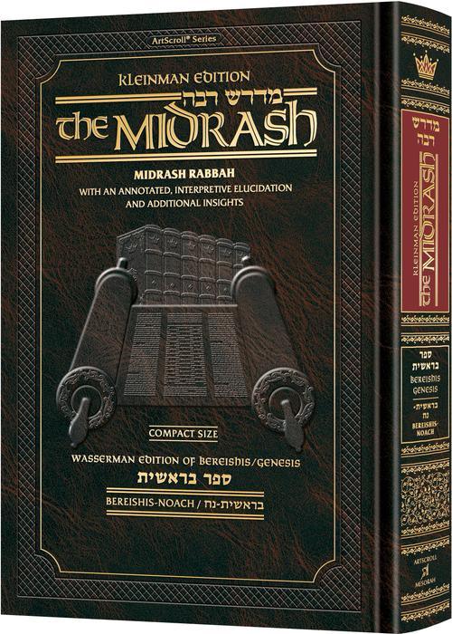  Compact Size Kleinman Ed Midrash Rabbah: Bereishis Vol 1 Parshiyos Bereishis through Noach