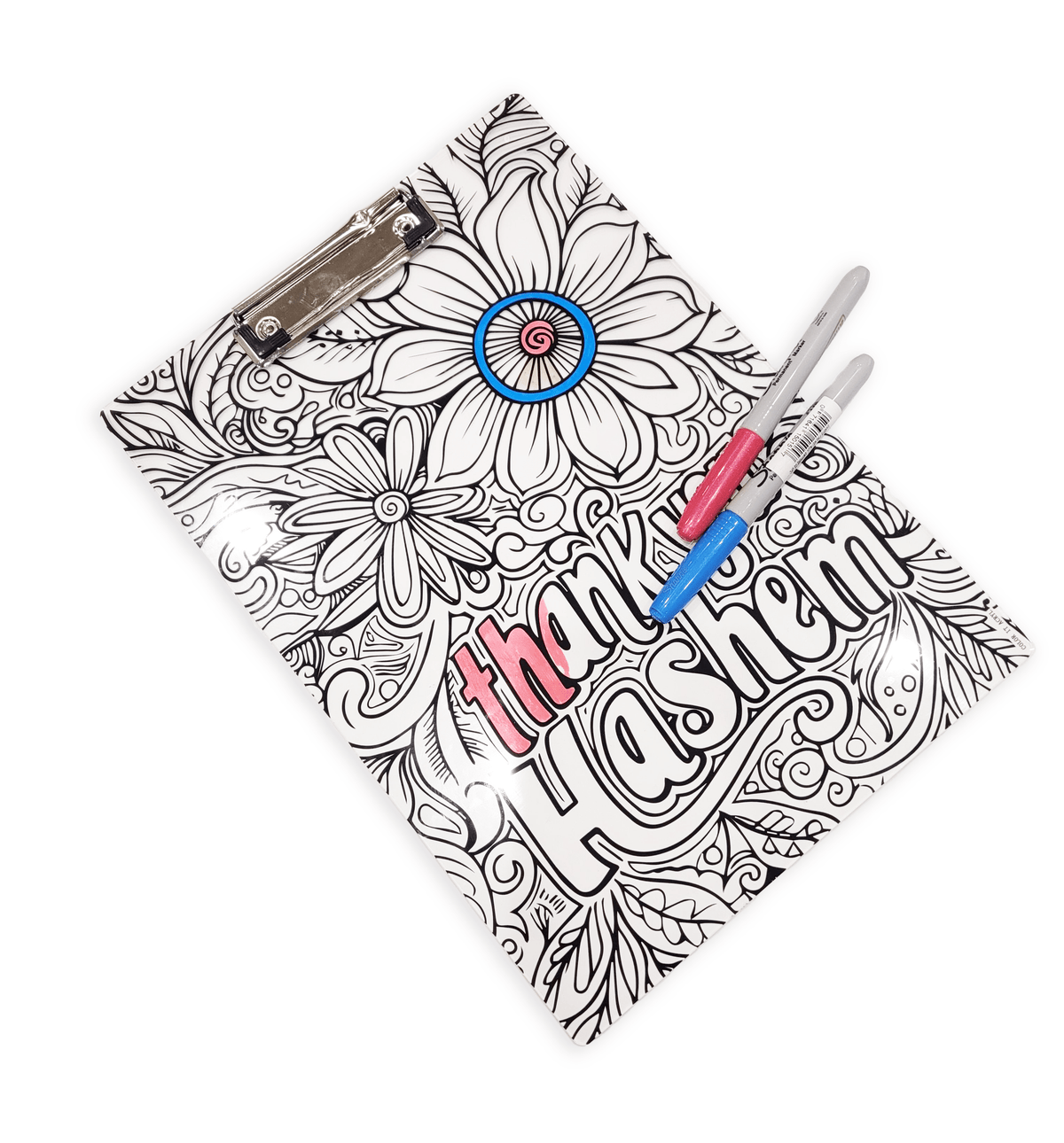 Color it Acrylic Thank you Hashem Clipboard