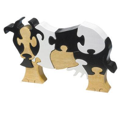 Cow Freestanding Wooden Puzzle