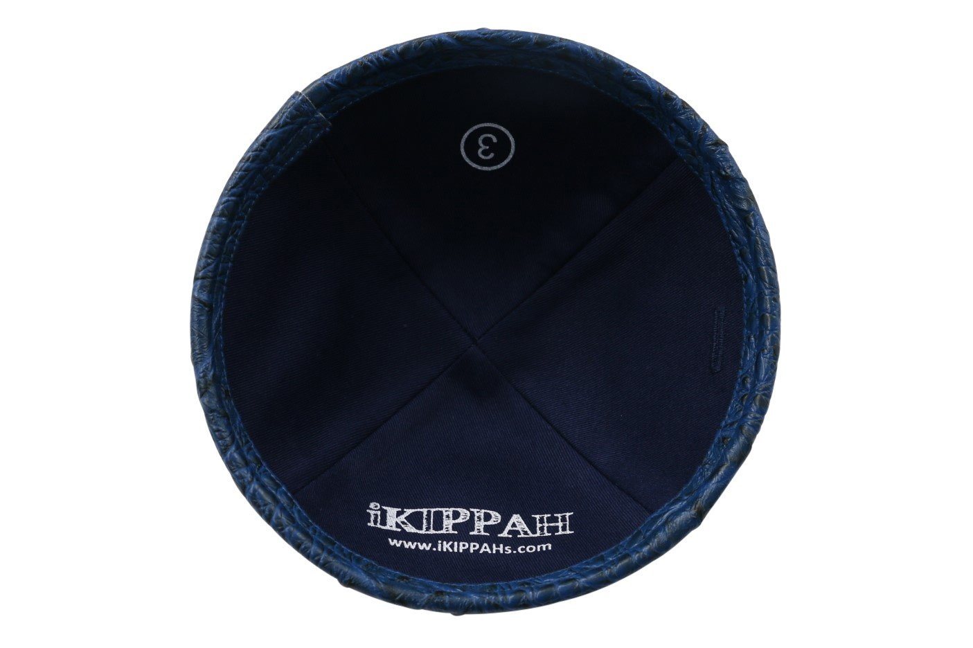 IKIPPAH CROCODILE LEATHER YARMULKE