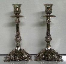 Candlesticks Nickel Plated