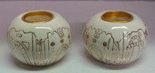 Karshi Ceramic Candle Holders Ball Jerusalem