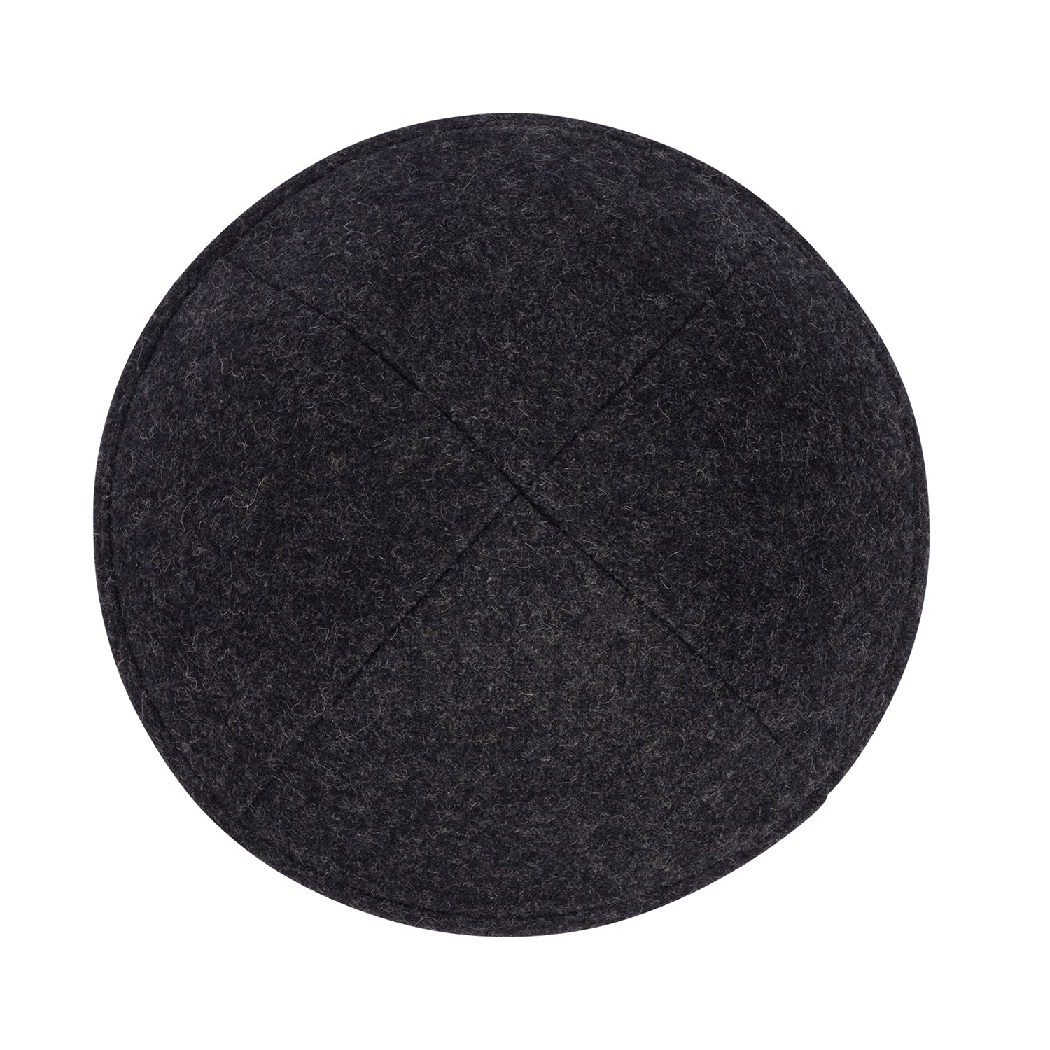 IKIPPAH SOLID WOOL YARMULKE