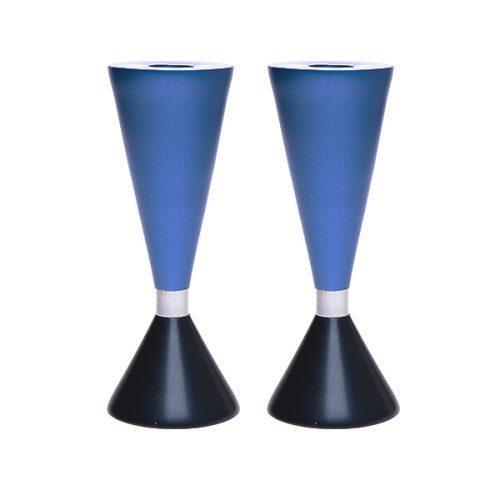Double Sided Anodized Candlesticks W/ Ring (EM-CSK)
