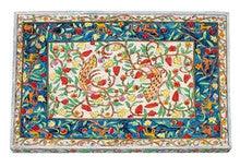 Emanuel Challah Board with Lucite Protector Oriental