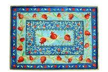 Emanuel Challah Board With Lucite Protector Pomegranates