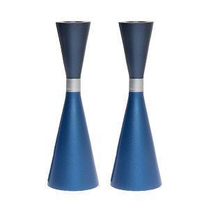 Emanuel Anodized Candlesticks w/ Ring (EM-CSC)