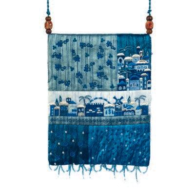 Emanuel Bag Patches &amp; Embroidery Jerusalem Blue (EM-PBE-3B)