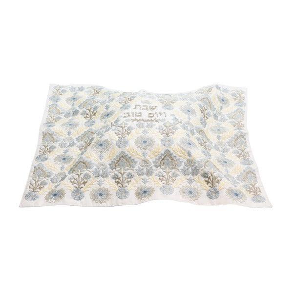 Emanuel Full Embroidered Challah Cover Carpet-Silver/Gold (EM-CMC28)
