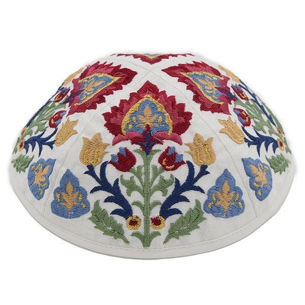 Emanuel Full Embroidered Tallit-Antique Multicolor (EM-TAH6M)