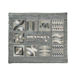 Emanuel Full Embroidered Tallit Bag Geometric (EM-TBB5)