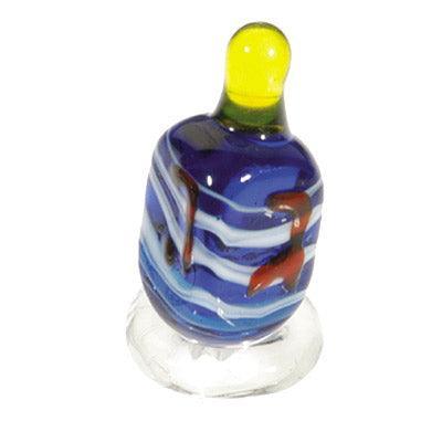 Emanuel Glass Dreidel with Stand (EM-DRG-10)