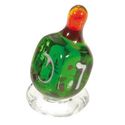 Emanuel Glass Dreidel with Stand (EM-DRG-4)