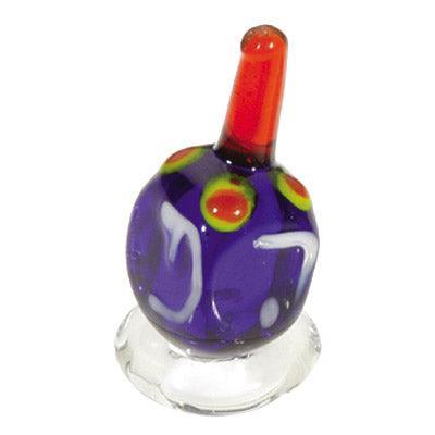 Emanuel Glass Dreidel with Stand (EM-DRG-5)