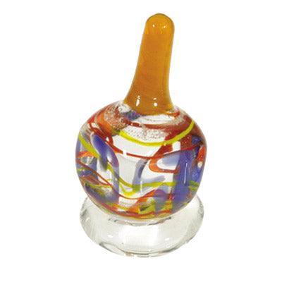 Emanuel Glass Dreidel with Stand (EM-DRG-6)
