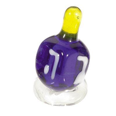 Emanuel Glass Dreidel with Stand (EM-DRG-8)