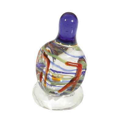 Emanuel Glass Dreidel with Stand (EM-DRG-9)