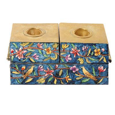 Emanuel Menorah & Shabbat Candlesticks Oriental (EM-HCS-3)