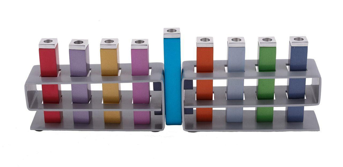 Emanuel Moving Branches Menorah-- Multicolor (EM-HU1)
