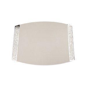 Emanuel Porcelain Challah Board-Lace Sides (EM-CBR1-3)