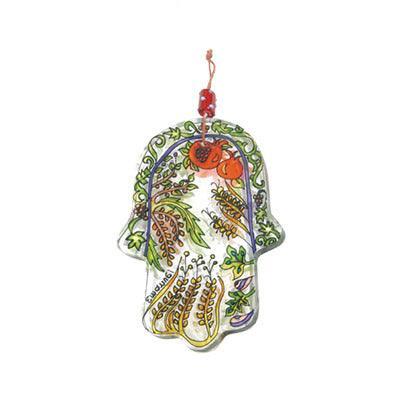 Emanuel Small Glass Chamsa (EM-HGS)