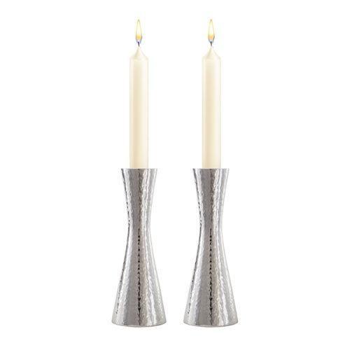 Emanuel Small Hammered Candlesticks 4.3"  (EM-CX1)