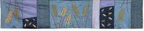 Emanuel Table Runner Wheat/Blue 80' (EM-RWB80)
