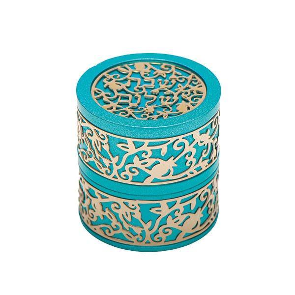 Emanuel Travel Candlestick W/ Metal Cutout (EM-TLA)