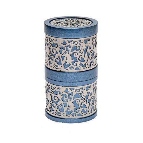 Emanuel Travel Havdallah w/ Cutout- Blue (EM-TLB3)