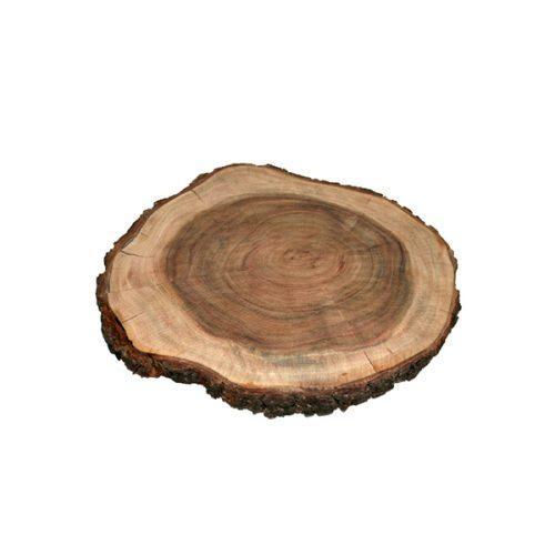 Emanuel Wood Round Challah Board 11" (EM-CBL3)