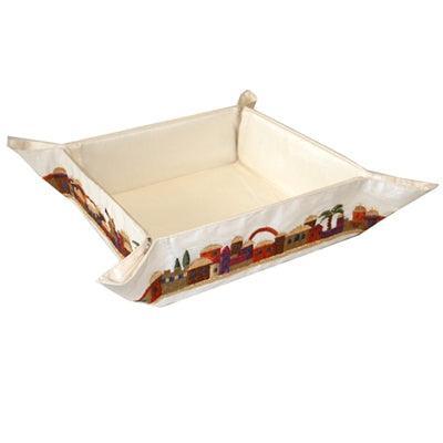 Embroidered Folding Basket (EM-MB)