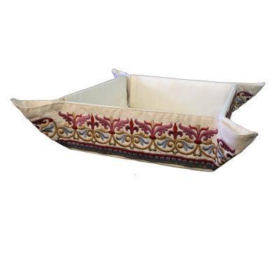 Embroidered Folding Basket (EM-MB)