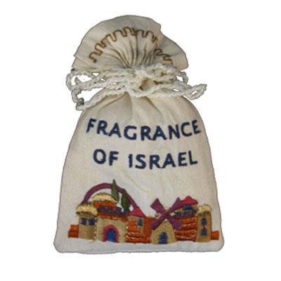 Embroidered Spice Bag Jerusalem (EM-BBE-1)