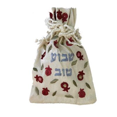 Embroidered Spice Bag Pomegranates (EM-BBE-2)