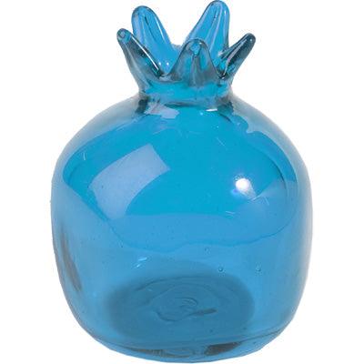 Glass Pomegranate Large Blue (EM-PGL2)