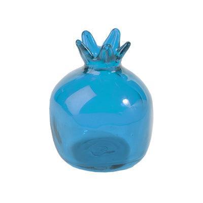 Glass Pomegranate Small Blue (EM-PGS2)