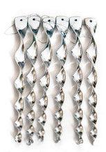 12" Wind Twirls 6pk - silver, priced per dozen