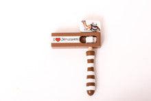 Small I Love Jerusalem Gragger (Brown)