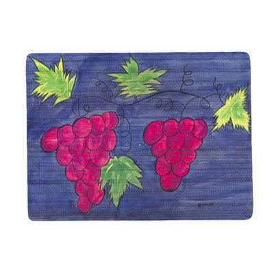 Grapes Wooden Hand-Painted Placemat
