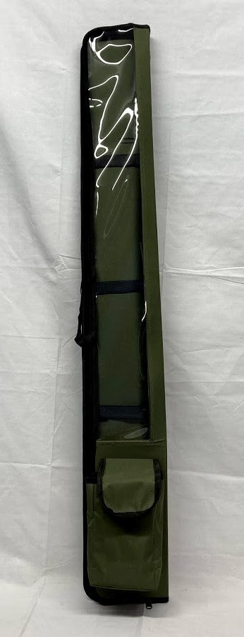 Green Vinyl Lulav Holder with Shoulder Strap and Etrog Pouch 47" Long (L-LET5)